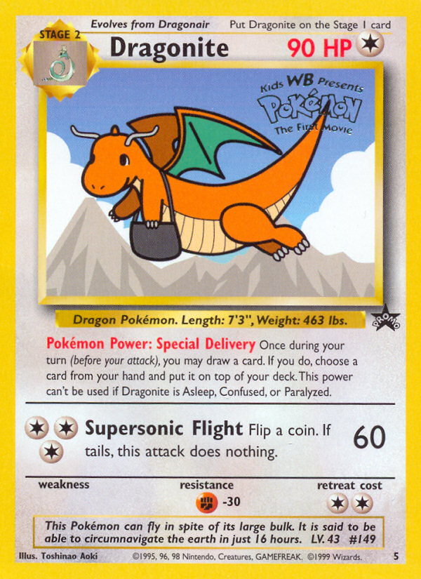 Dragonite (Wizards Black Star Promos 5)