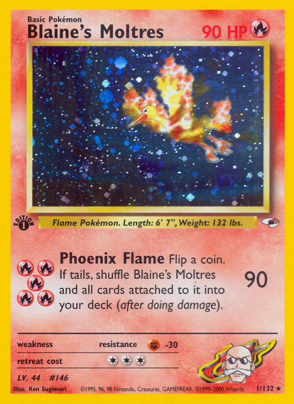 Blaine's Moltres (Gym Heroes 1)