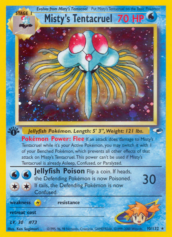 Misty's Tentacruel (Gym Heroes 10)