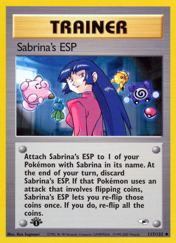 Sabrina's ESP (Gym Heroes 117)