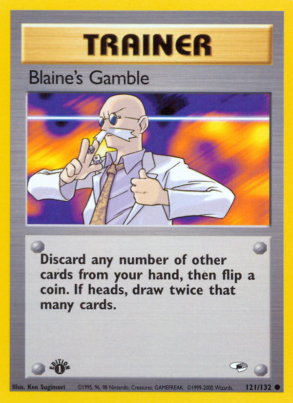 Blaine's Gamble (Gym Heroes 121)