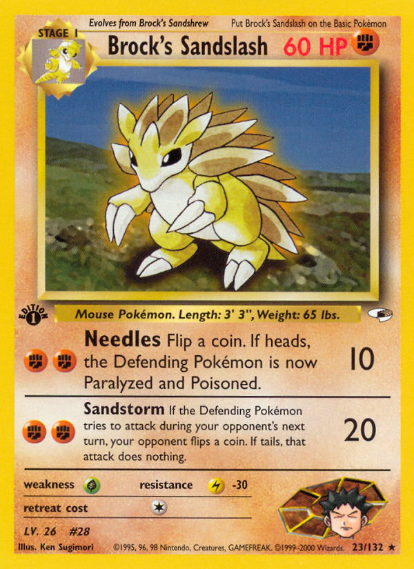 Brock's Sandslash (Gym Heroes 23)