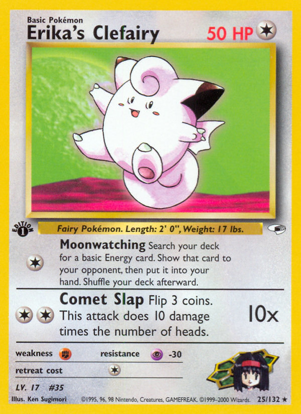 Erika's Clefairy (Gym Heroes 25)
