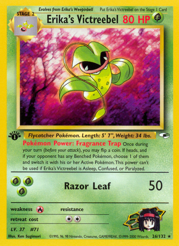 Erika's Victreebel (Gym Heroes 26)