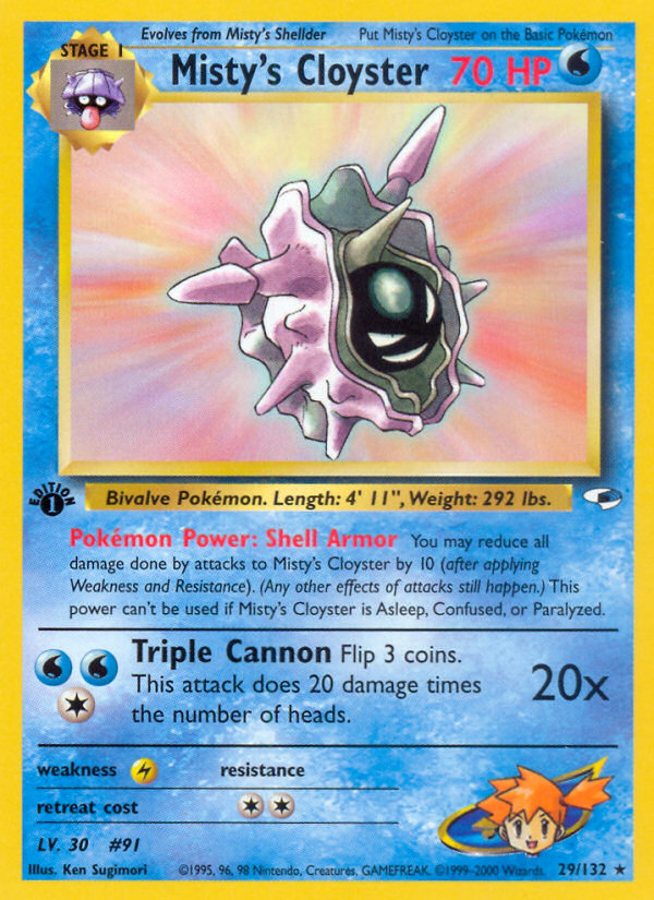 Misty's Cloyster (Gym Heroes 29)