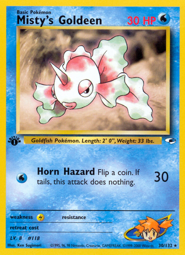 Misty's Goldeen (Gym Heroes 30)
