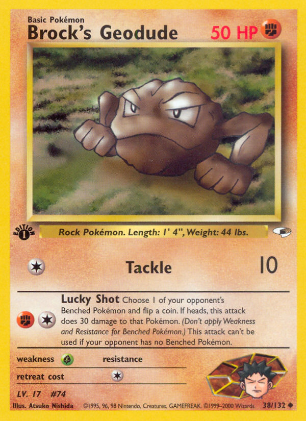 Brock's Geodude (Gym Heroes 38)