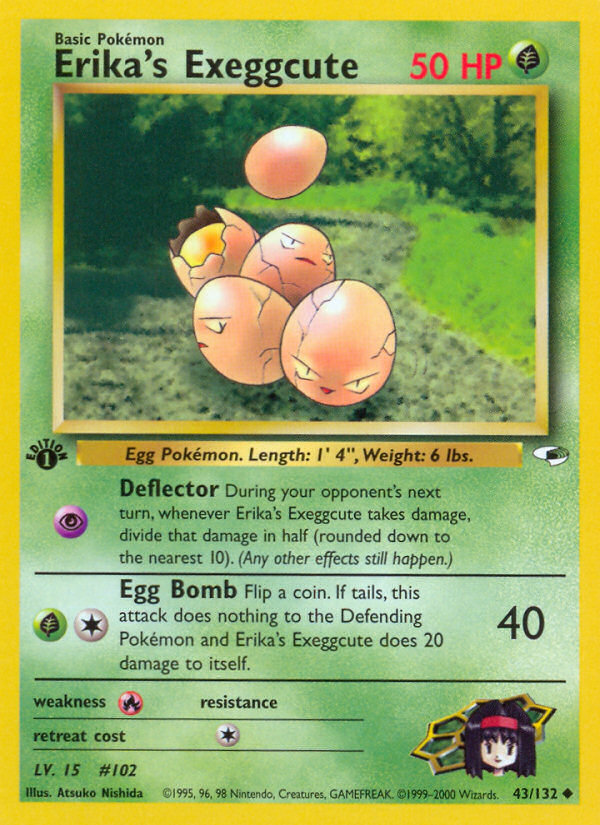 Erika's Exeggcute (Gym Heroes 43)