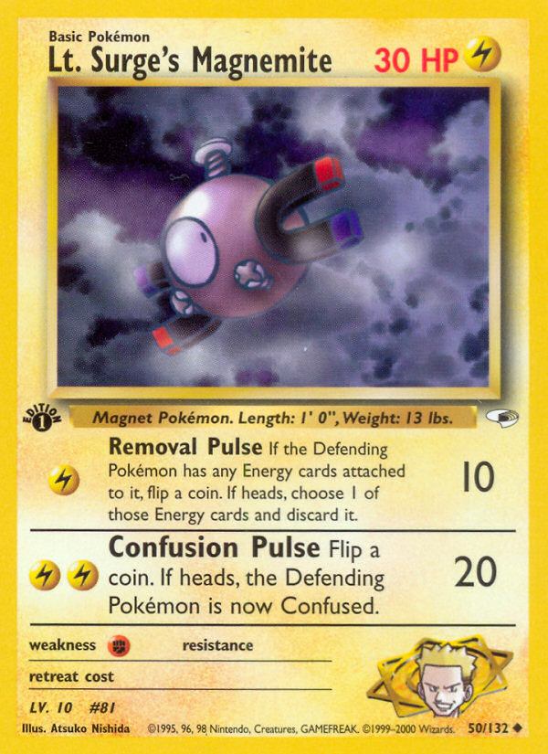 Lt. Surge's Magnemite (Gym Heroes 50)