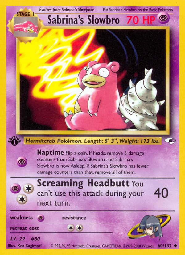 Sabrina's Slowbro (Gym Heroes 60)