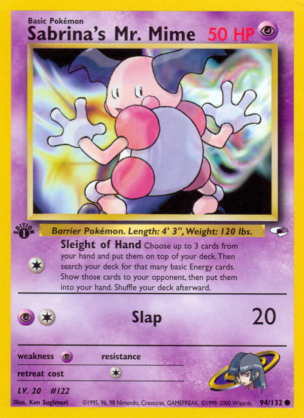 Sabrina's Mr. Mime (Gym Heroes 94)