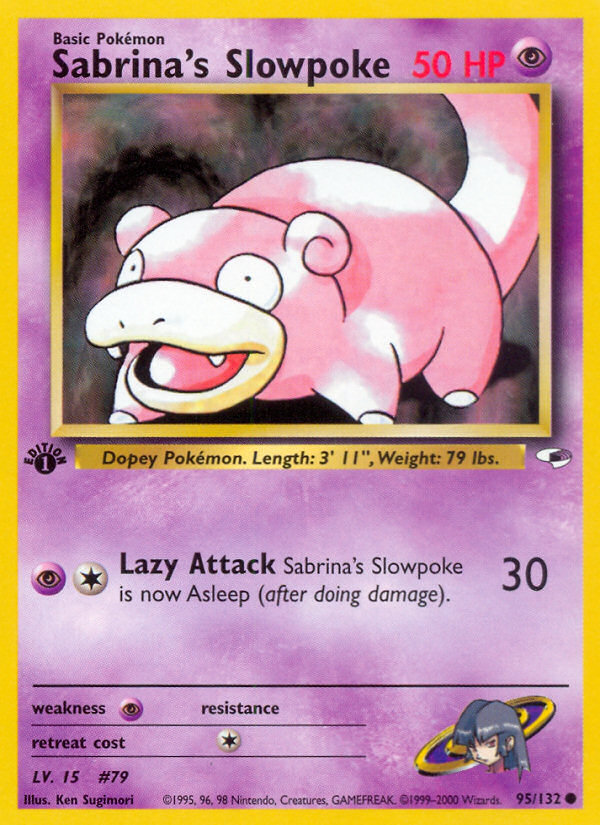 Sabrina's Slowpoke (Gym Heroes 95)
