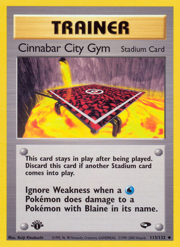 Cinnabar City Gym (Gym Challenge 113)