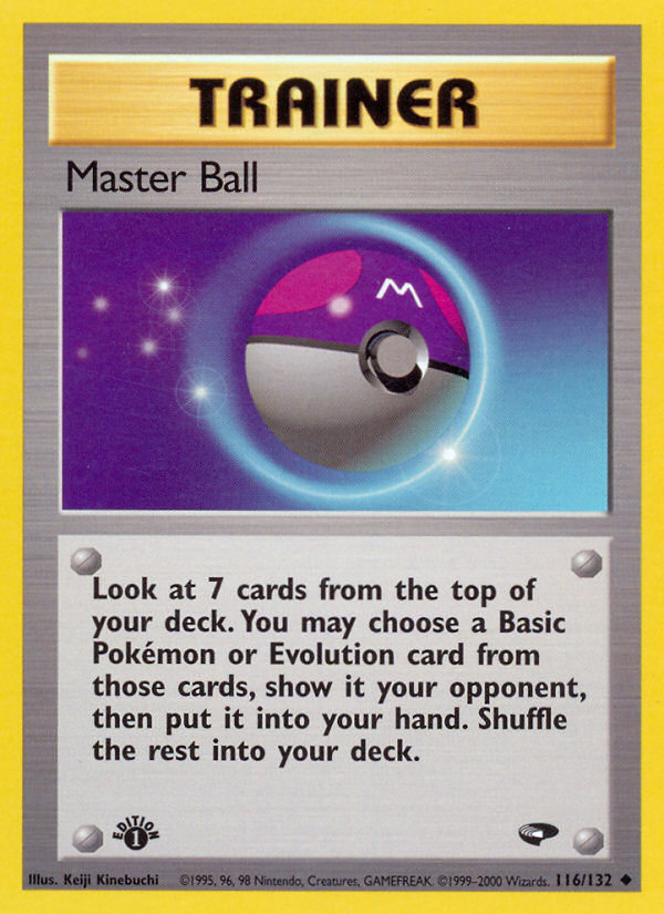 Master Ball (Gym Challenge 116)
