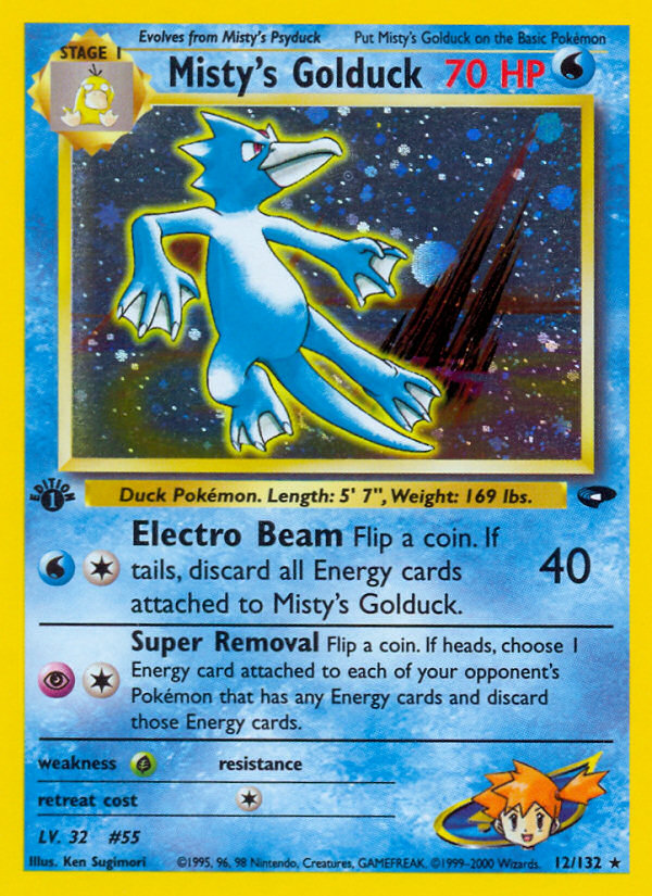 Misty's Golduck (Gym Challenge 12)
