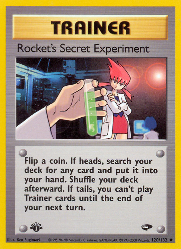 Rocket's Secret Experiment (Gym Challenge 120)