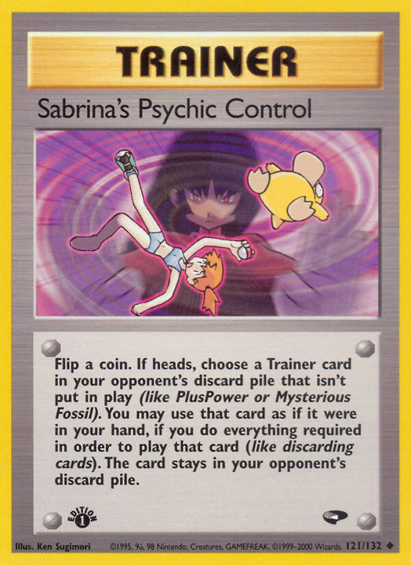 Sabrina's Psychic Control (Gym Challenge 121)