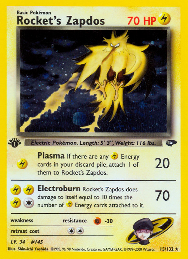 Rocket's Zapdos (Gym Challenge 15)