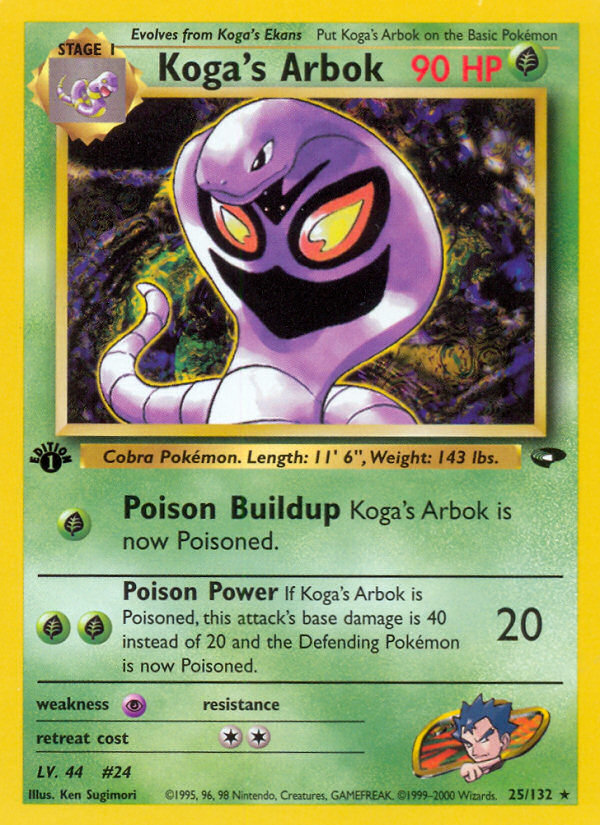 Koga's Arbok (Gym Challenge 25)