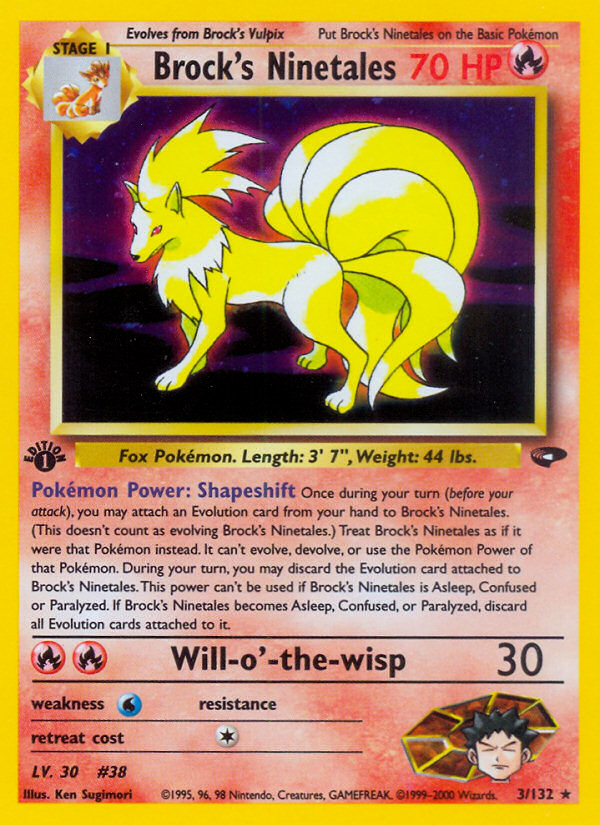 Brock's Ninetales (Gym Challenge 3)