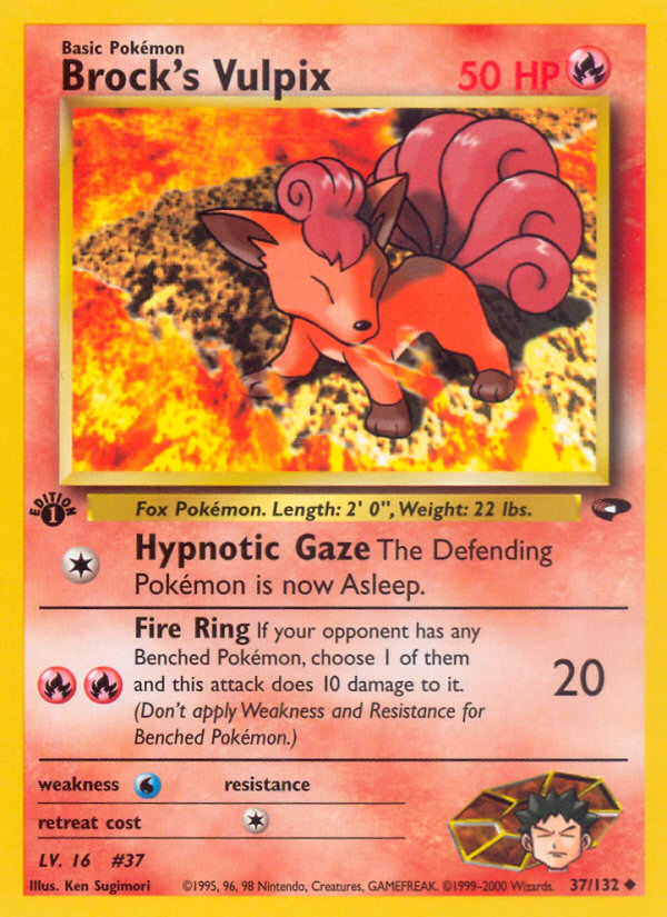 Brock's Vulpix (Gym Challenge 37)