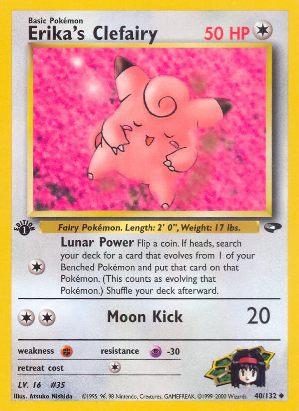 Erika's Clefairy (Gym Challenge 40)