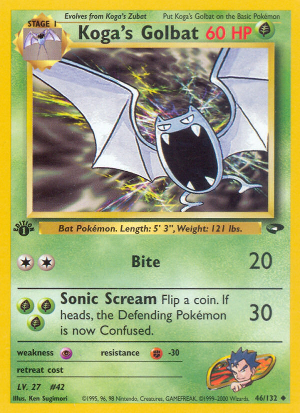 Koga's Golbat (Gym Challenge 46)