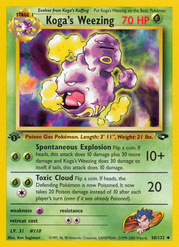 Koga's Weezing (Gym Challenge 50)