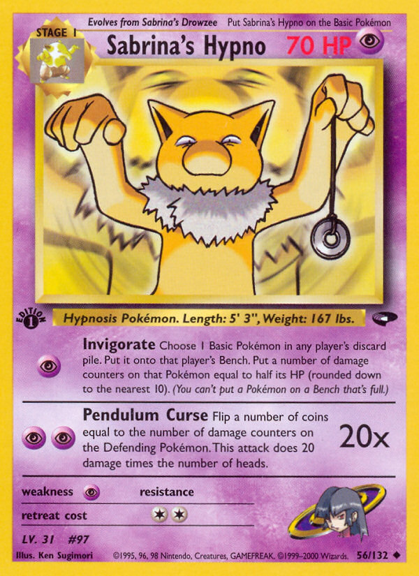 Sabrina's Hypno (Gym Challenge 56)