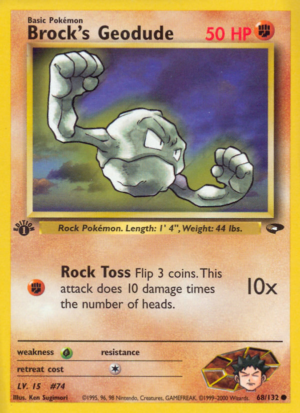 Brock's Geodude (Gym Challenge 68)