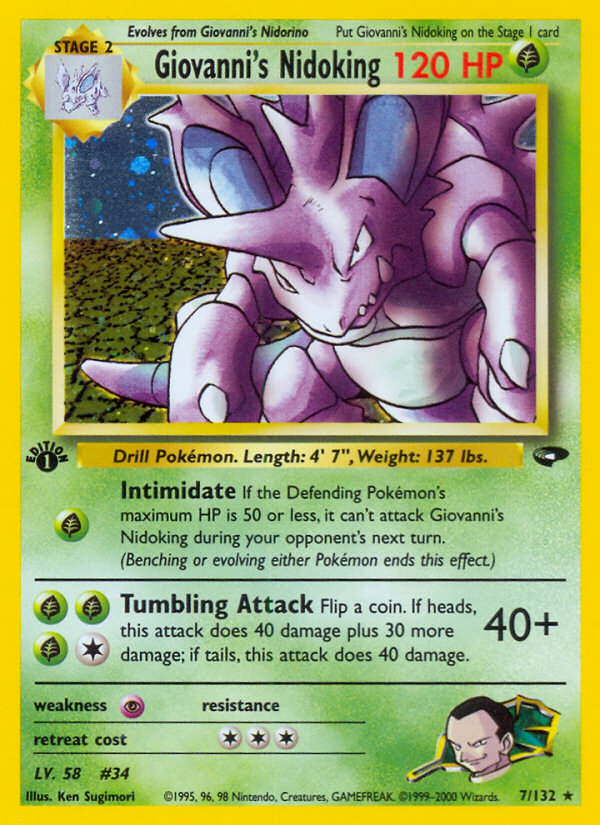 Giovanni's Nidoking (Gym Challenge 7)