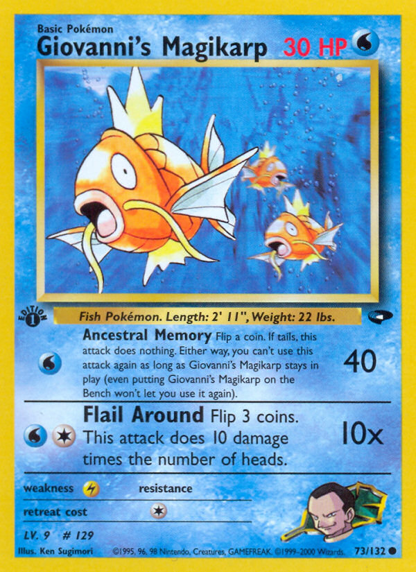 Giovanni's Magikarp (Gym Challenge 73)