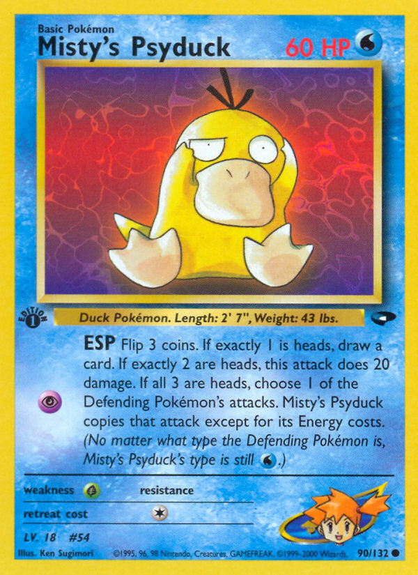 Misty's Psyduck (Gym Challenge 90)