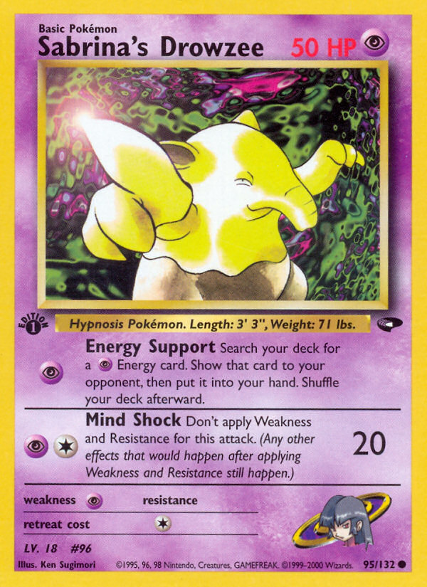 Sabrina's Drowzee (Gym Challenge 95)