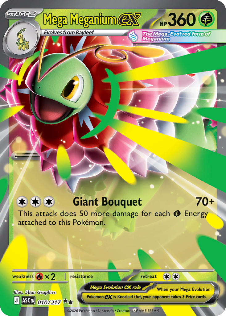 Mega Meganium ex (Ascended Heroes 10)