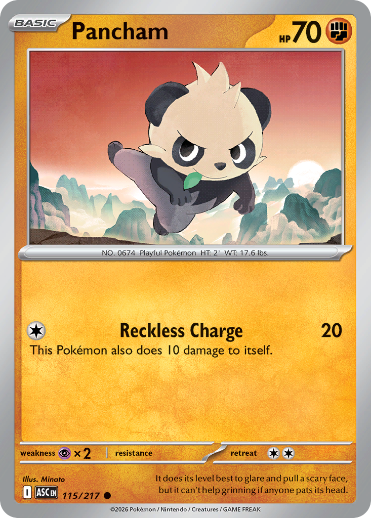 Pancham (Ascended Heroes 115)