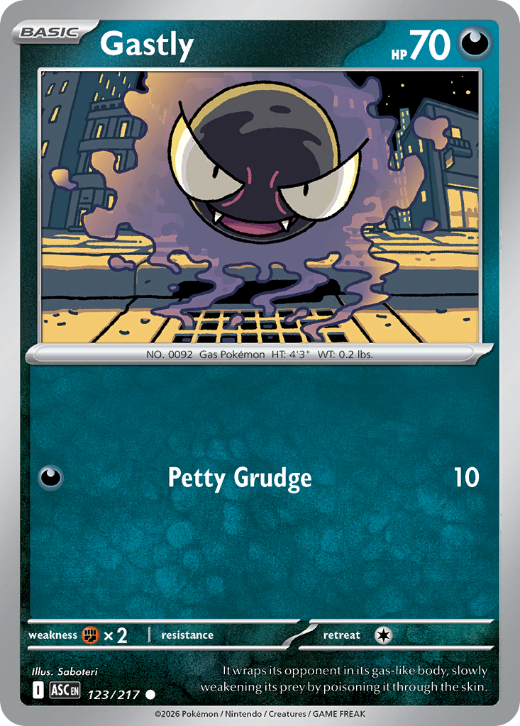 Gastly - Ascended Heroes 123