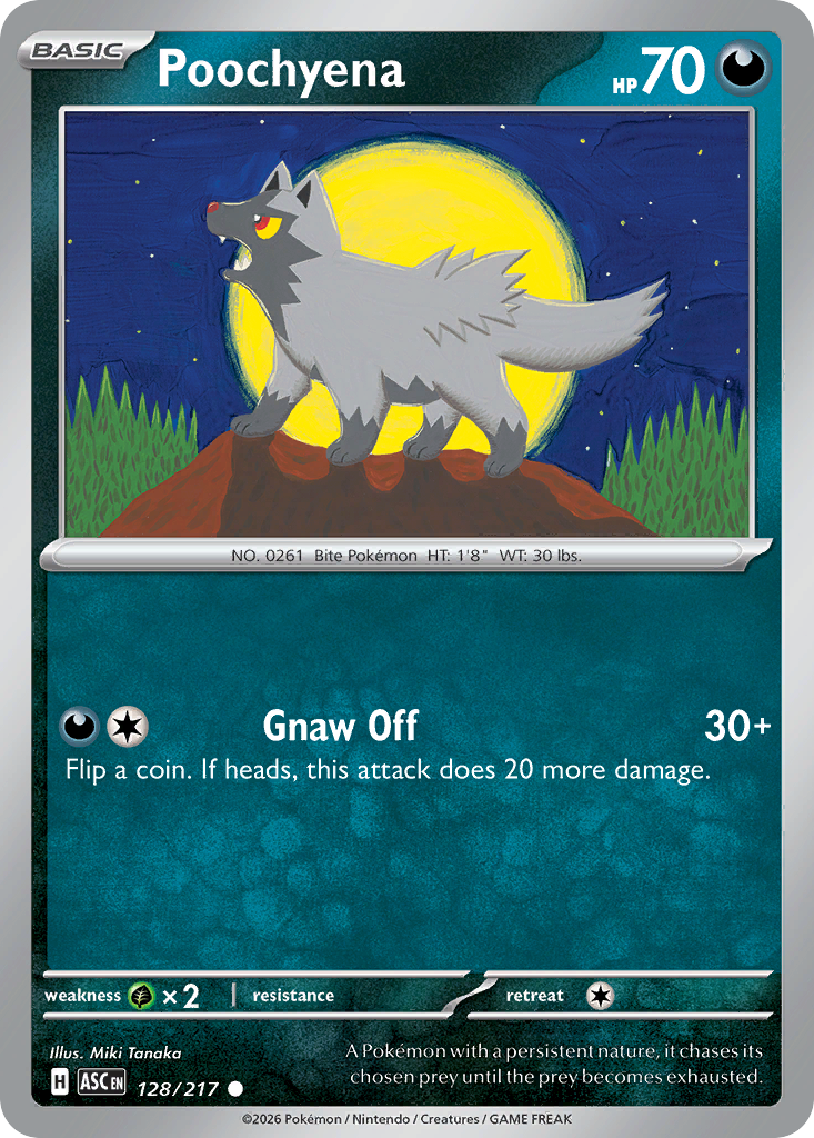 Poochyena (Ascended Heroes 128)