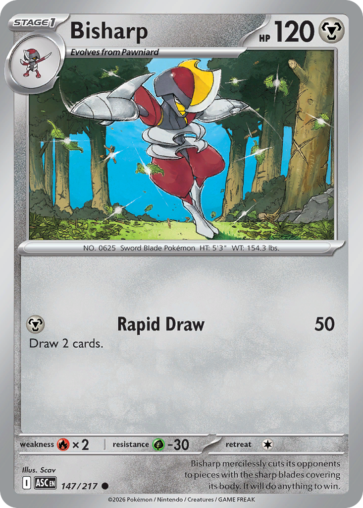 Bisharp (Ascended Heroes 147)