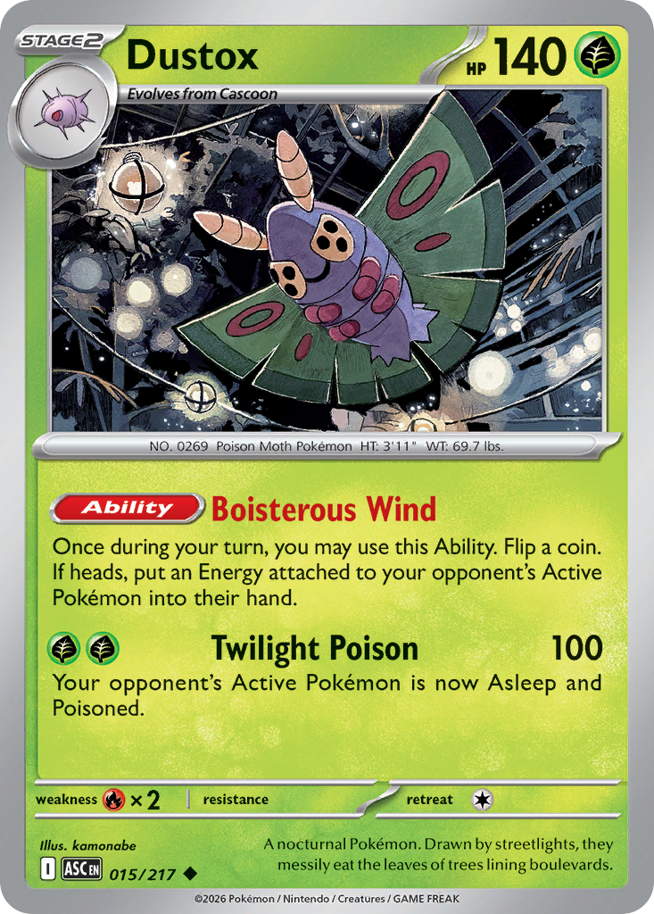 Dustox (Ascended Heroes 15)