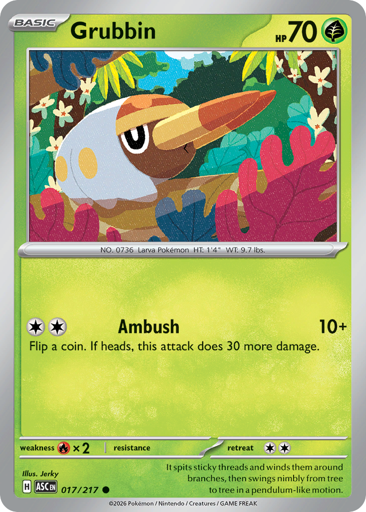 Grubbin (Ascended Heroes 17)