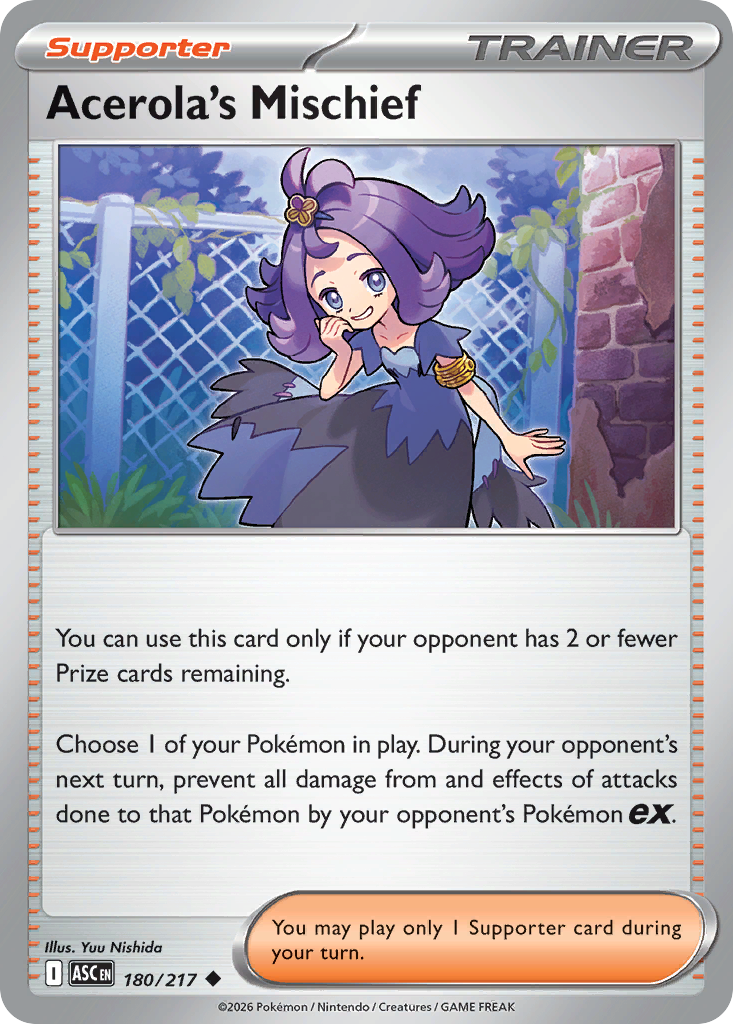 Acerola's Mischief (Ascended Heroes 180)