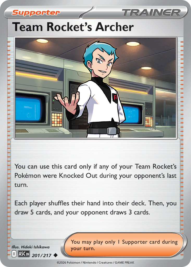 Team Rocket's Archer (Ascended Heroes 201)