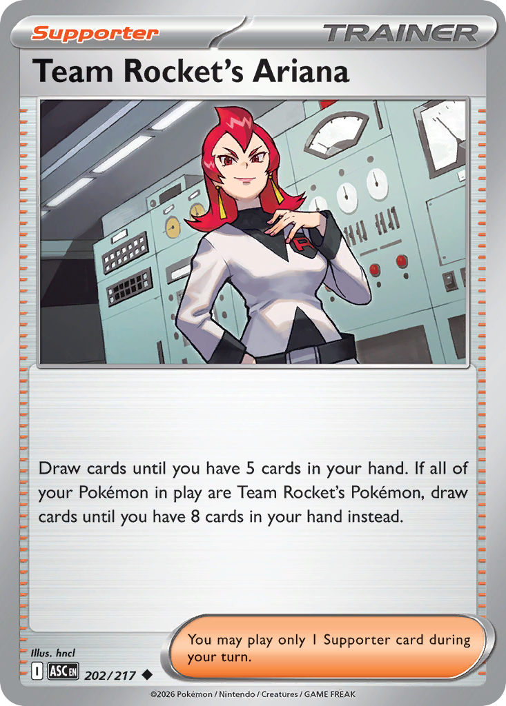 Team Rocket's Ariana (Ascended Heroes 202)