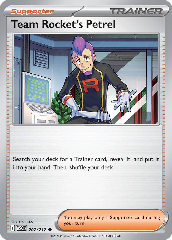 Team Rocket's Petrel (Ascended Heroes 207)