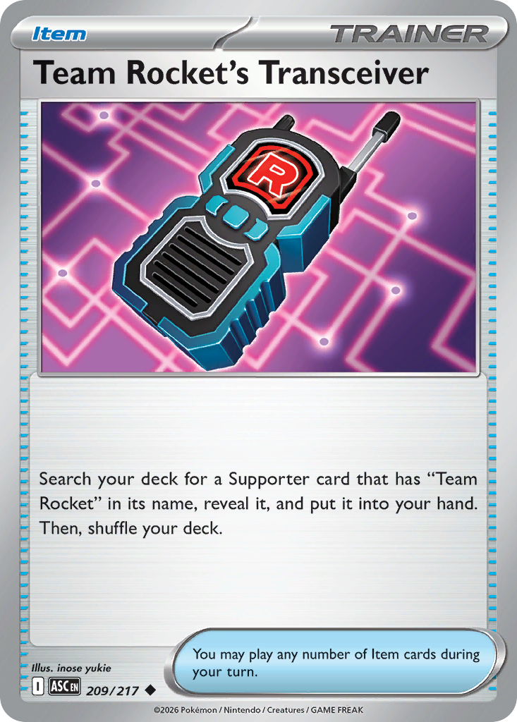 Team Rocket's Transceiver (Ascended Heroes 209)