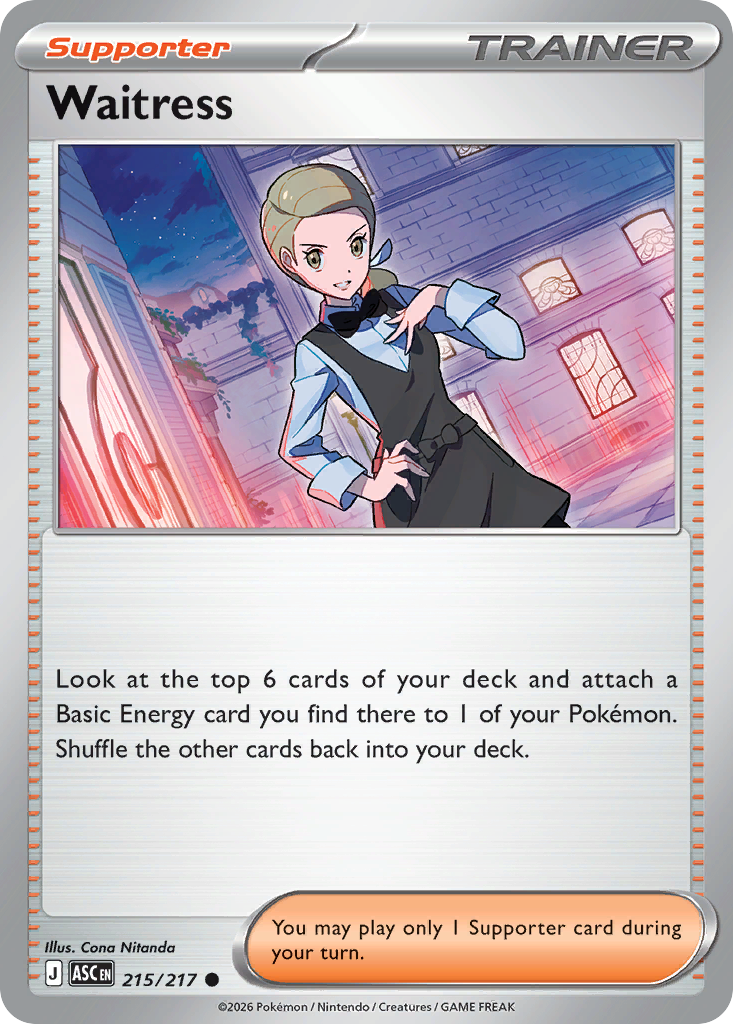 Waitress - Ascended Heroes 215