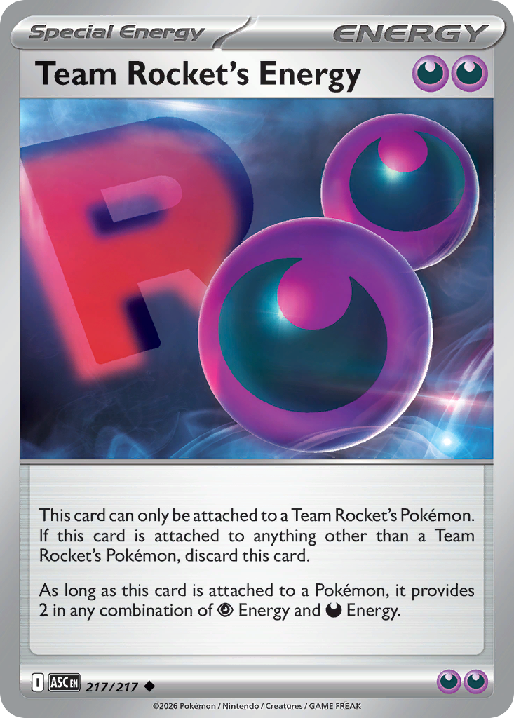 Team Rocket's Energy (Ascended Heroes 217)