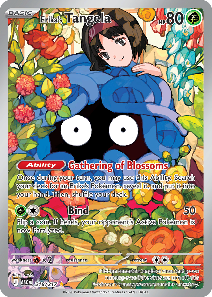 Erika's Tangela (Ascended Heroes 218)