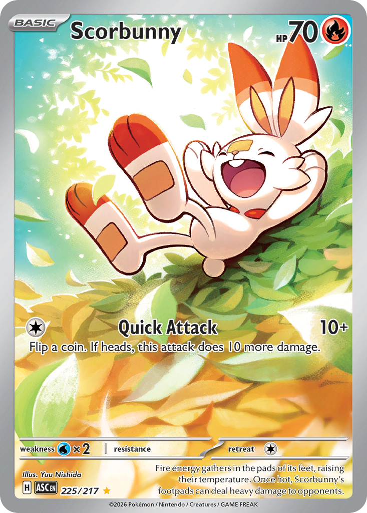 Scorbunny (Ascended Heroes 225)